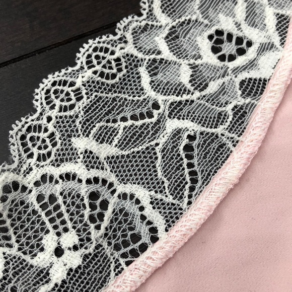 Soft and Silky Blush Pink with Lace Cami - Picture 2 of 8